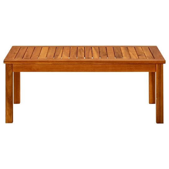 vidaXL Ogrodowy stolik kawowy, 90x50x36 cm, lite drewno akacjowe vidaXL
