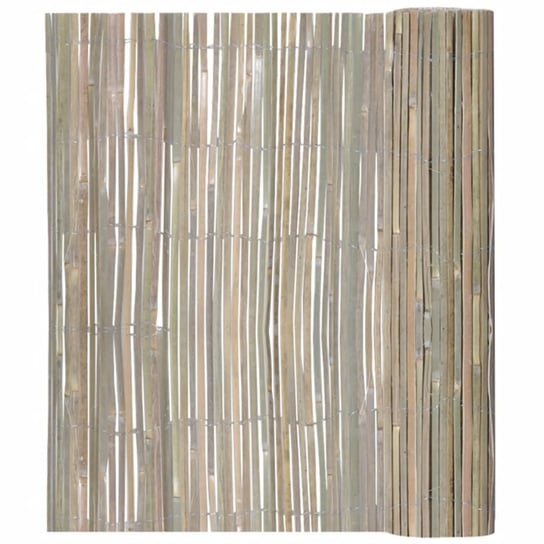 vidaXL Ogrodzenie z bambusa, 100x400 cm vidaXL