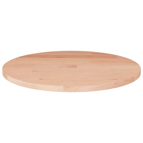 vidaXL Okrągły blat do stolika, Ø30x1,5 cm, surowe drewno dębowe vidaXL