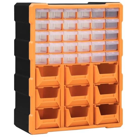 vidaXL Organizer z 39 szufladkami, 38x16x47 cm vidaXL