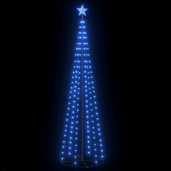 vidaXL Ozdoba świąteczna w kształcie choinki, 136 LED, 70x240 cm vidaXL