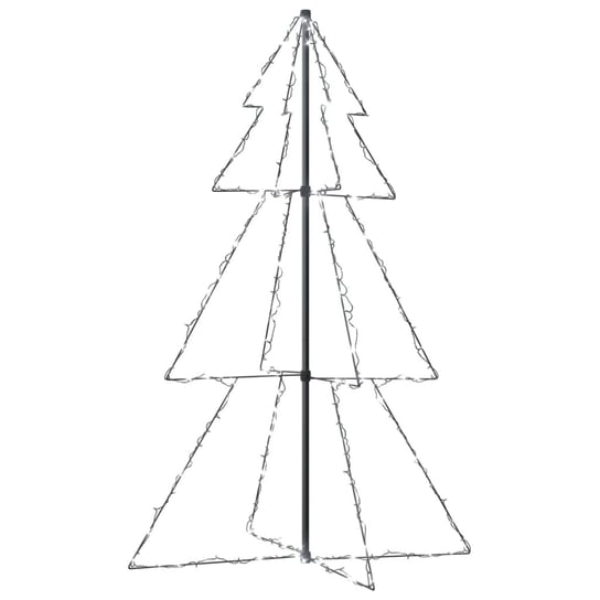 vidaXL Ozdoba świąteczna w kształcie choinki, 200 LED, 98x150 cm vidaXL