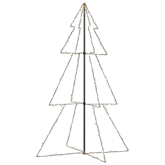 vidaXL Ozdoba świąteczna w kształcie choinki, 240 LED, 118x180 cm vidaXL