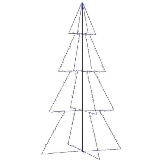 vidaXL Ozdoba świąteczna w kształcie choinki, 360 LED, 143x250 cm vidaXL