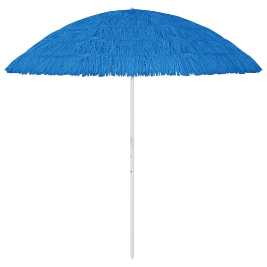 vidaXL Parasol plażowy w hawajskim stylu, niebieski, 300 cm vidaXL