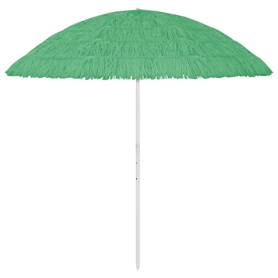 vidaXL Parasol plażowy w hawajskim stylu, zielony, 300 cm vidaXL