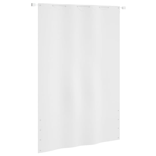 vidaXL Parawan balkonowy, biały, 160x240 cm, tkanina Oxford vidaXL