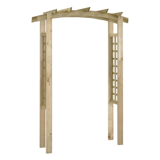 vidaXL Pergola w kształcie łuku, 150 x 60 x 210 cm, drewno vidaXL