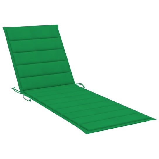 vidaXL Poduszka na leżak, zielona, 200x60x3 cm, tkanina Oxford vidaXL