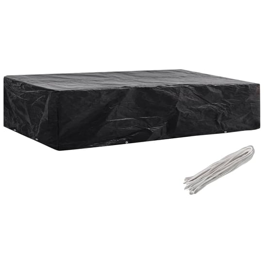 vidaXL Pokrowiec na leżak ogrodowy, 8 oczek, 218 x 77 x 55 cm vidaXL