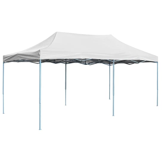 vidaXL Profesjonalny, składany namiot imprezowy, 3x6 m, stal, biały vidaXL