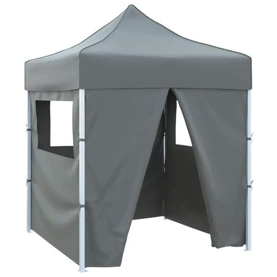 vidaXL Profesjonalny, składany namiot imprezowy, 4 ściany, 2x2 m, stal vidaXL