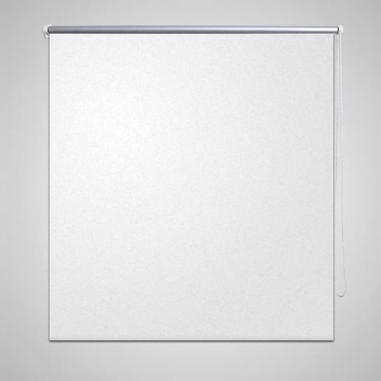 vidaXL, Roleta okienna zaciemniająca biała 140 x 175 cm vidaXL