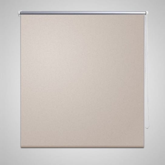 vidaXL,  Roleta zaciemnijąca, beżowa (120 x 175 cm) vidaXL