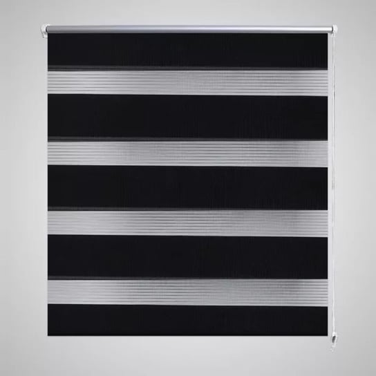 vidaXL, Roleta Zebra (40 x 100 cm) Czarna vidaXL