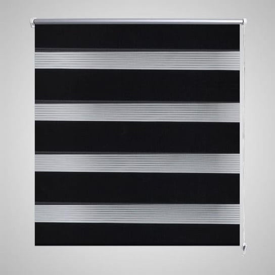 vidaXL, Roleta Zebra (60 x 120 cm) Czarna vidaXL