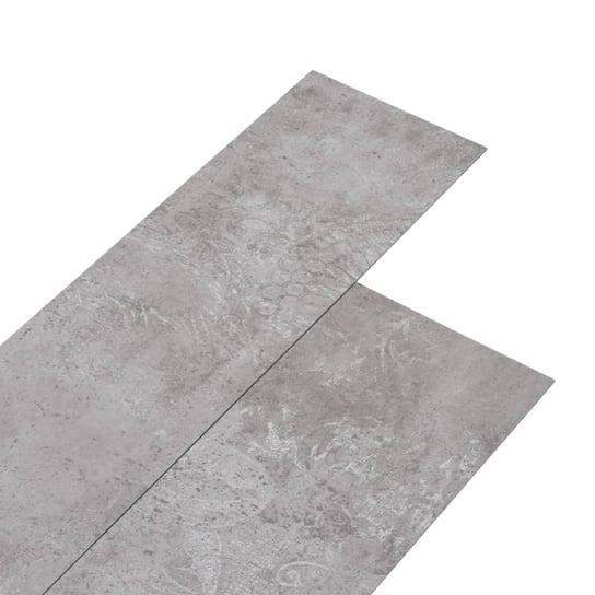 vidaXL Samoprzylepne panele podłogowe, PVC, 5,21 m², 2 mm, szare vidaXL
