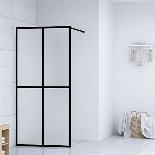 vidaXL Ścianka prysznicowa, szkło hartowane, 140 x 195 cm vidaXL
