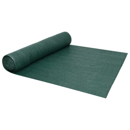 vidaXL Siatka cieniująca, zielona, 1,2x25 m, HDPE, 150 g/m² vidaXL