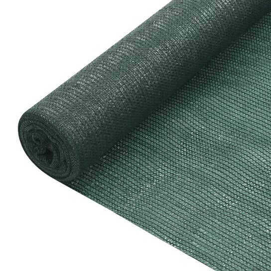 vidaXL Siatka cieniująca, zielona, 2x50 m, HDPE, 75 g/m² vidaXL