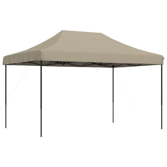 vidaXL Składany namiot imprezowy typu pop-up, taupe, 440x292x315 cm vidaXL