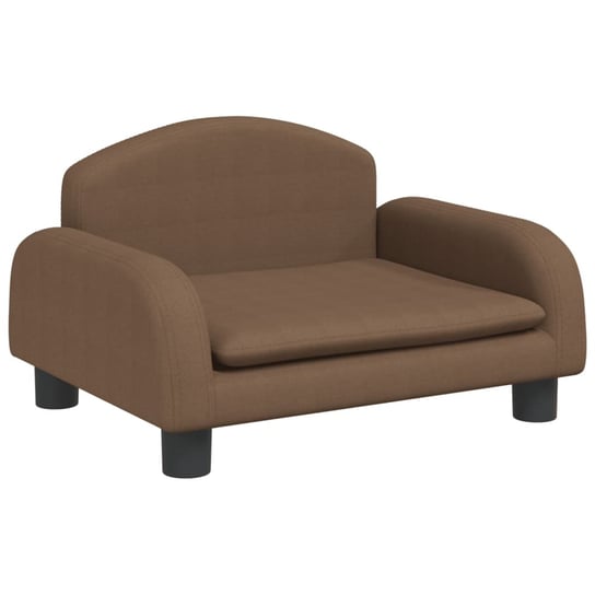 Vidaxl Sofa Dla Dzieci, Brązowa, 50X40X30 cm, Obita Tkaniną vidaXL