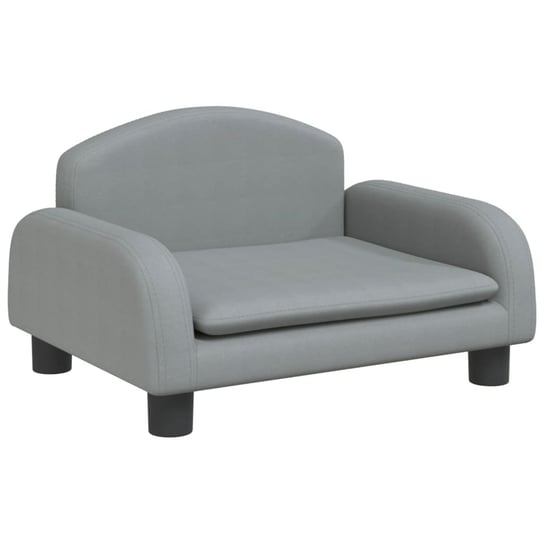 Vidaxl Sofa Dla Dzieci, Jasnoszara, 50X40X30 cm, Obita Tkaniną vidaXL