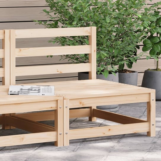 vidaXL Sofa ogrodowa bez podłokietników, 70x70x67 cm, drewno sosnowe vidaXL