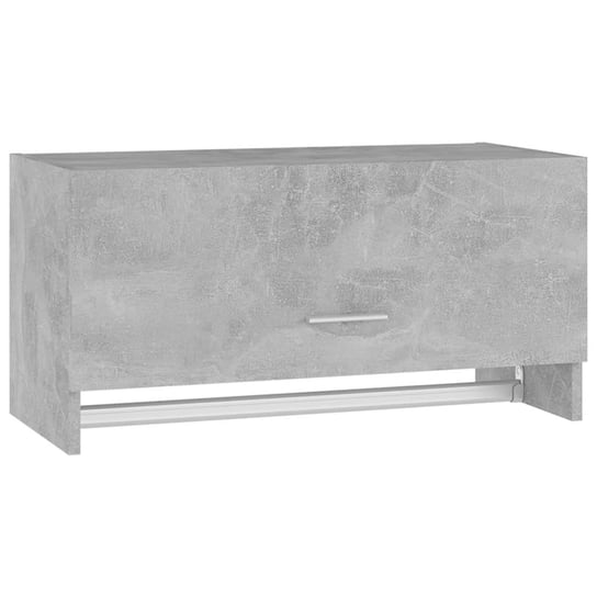 vidaXL Szafka, szarość betonu, 70x32,5x35 cm, płyta wiórowa vidaXL