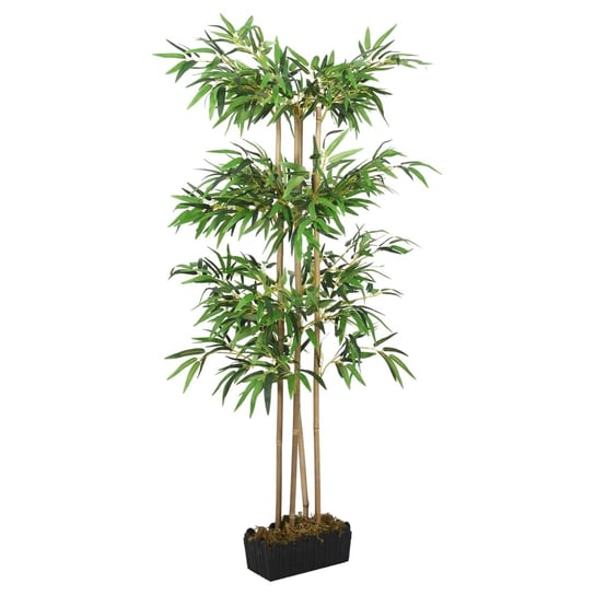 vidaXL Sztuczny bambus, 1216 liści, 180 cm, zielony vidaXL