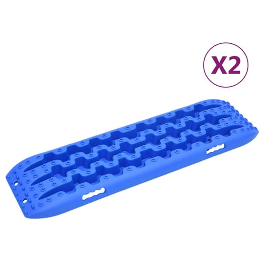 vidaXL Trapy, 2 szt., niebieskie, 106x30,5x7 cm, nylon vidaXL