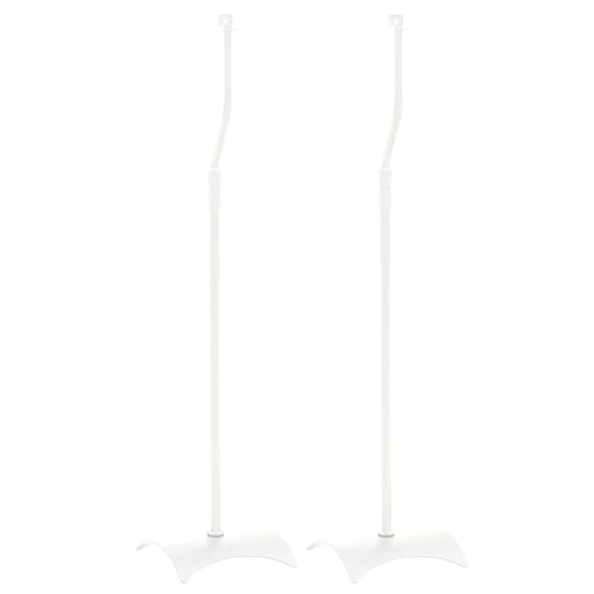 vidaXL Uniwersalne stojaki na głośniki, 2 szt., białe, 19x19x82-104 cm VidaXL