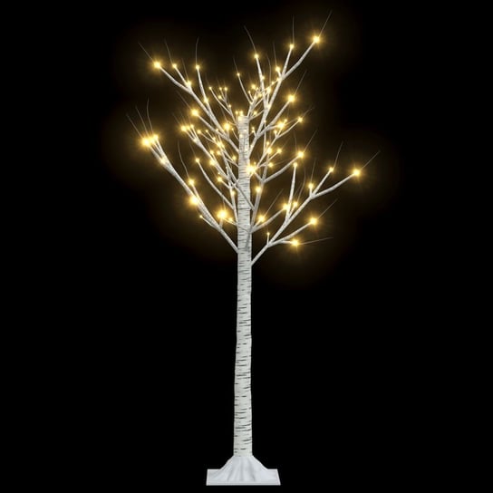 vidaXL Wierzba z oświetleniem, 120 ciepłych białych LED, 1,2 m vidaXL