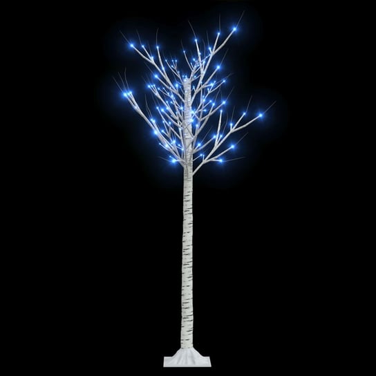 vidaXL Wierzba z oświetleniem, 140 niebieskich diod LED, 1,5 m vidaXL