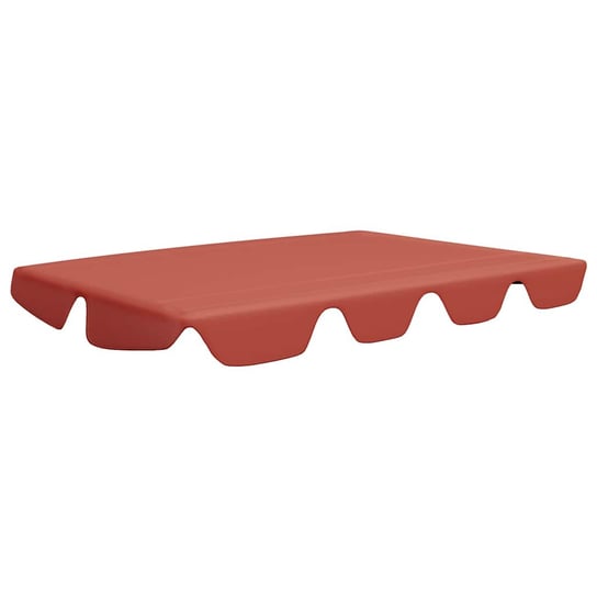 vidaXL Zadaszenie do huśtawki ogrodowej, terakota, 150/130x105/70 cm vidaXL