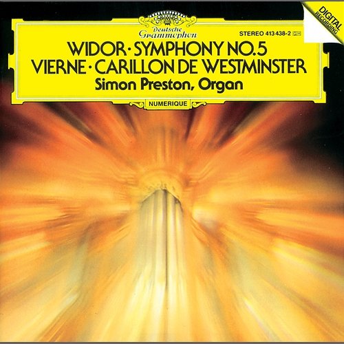 Vierne: Carillon de Westminster / Widor: Symphony No. 5 Simon Preston