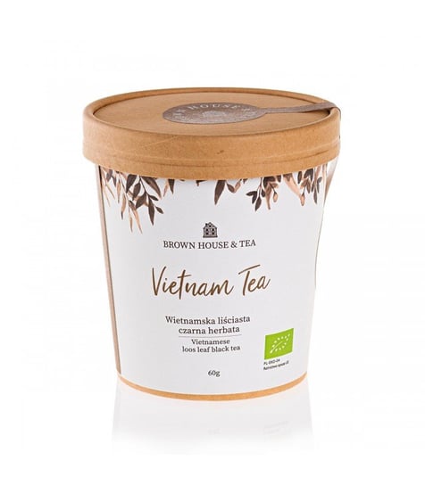Vietnam Tea, wietnamska czarna herbata, kraftowa, 60 g, Brown House & Tea Brown House & Tea