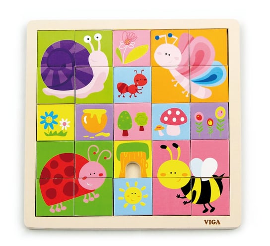 Viga, puzzle kreatywne Życie w Ogrodzie, 50150 Viga