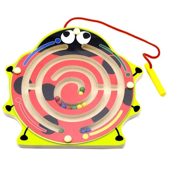 Viga, zabawka edukacyjna Labirynt Magnetyczny Biedronka Viga