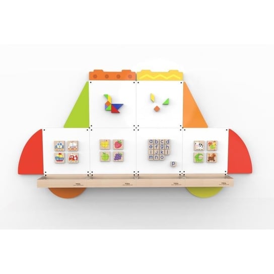Viga, zabawka edukacyjna Tablica magnetyczna - Samochód Viga