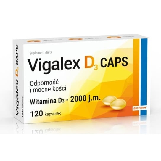 Vigalex D3 Caps 2000 j.m., kapsułki, 60 szt. Vigalex