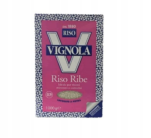 Vignola Riso Ribe ryż do risotto przystawek 1 kg Inna marka