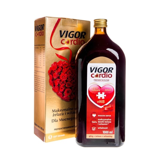 VIgor+ Cardio, suplement diety, 1000 ml VIGOR