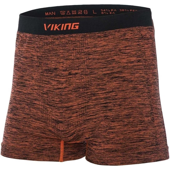 Viking, Bokserki termoaktywne, Flynn 500-20-0101-54, pomarańczowy, rozmiar M Viking