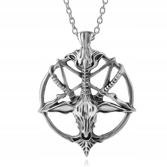 Viking Pentagram Głowa Kozy Naszyjnik Amulet Inna marka