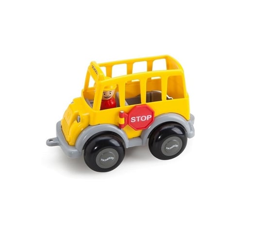 Viking Toys, pojazd Autobus szkolny z figurkami Viking Toys