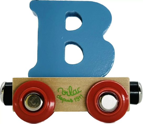 Vilac - Train de lettres en bois - Lettre L