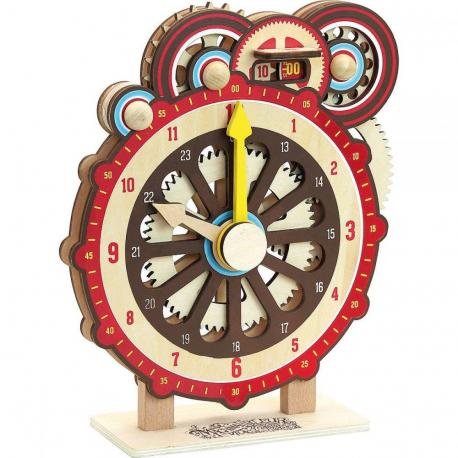 Vilac, zegar drewniany edukacyjny do nauki godzin Vilac