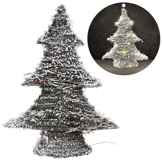 Vilde Choinka Świecąca Drzewko Dekoracyjne Świąteczne Ozdoba Boże Narodzenie Święta 40 Led 50 Cm Vilde