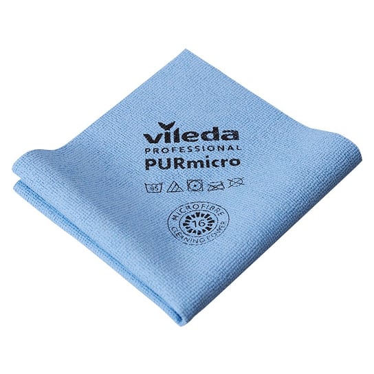 Vileda ścierka PURmicro Active niebieska Idealna  do czyszczenia bez smug Vileda